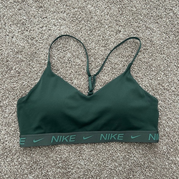 Nike Other - Nike Dark Green Strappy Sports Bra
